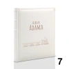 Album na chrzest, wklejany, 60 kremowych stron, personalizowany, 12 wzorów